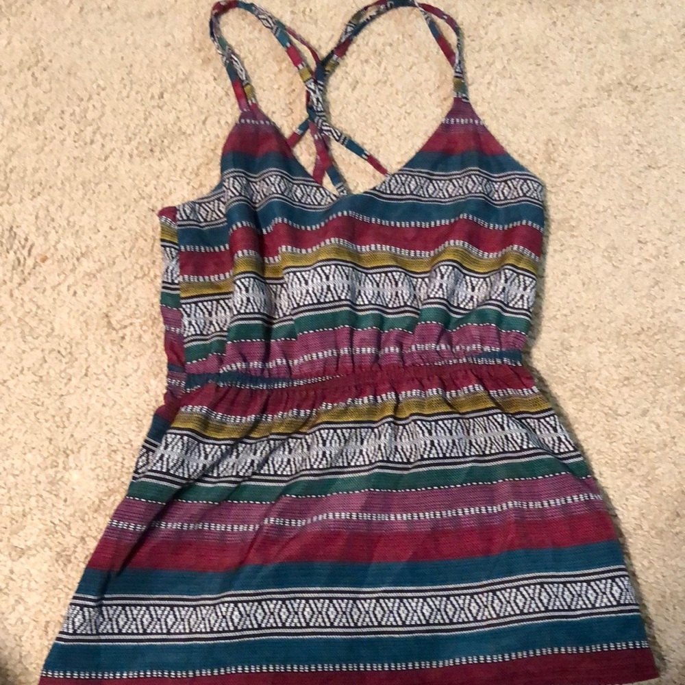 Boho Aztec Blouse/ Tank